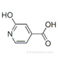 Acide 4-pyridinecarboxylique, 1,2-dihydro-2-oxo-CAS 22282-72-0